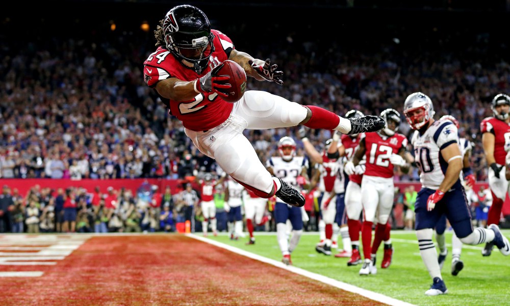 Devonta Freeman Touchdown Atlanta Falcons in Super Bowl 51