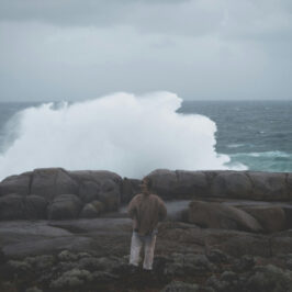 Cornwall coastline inspiring Zephyr Creative’s wellness branding approach